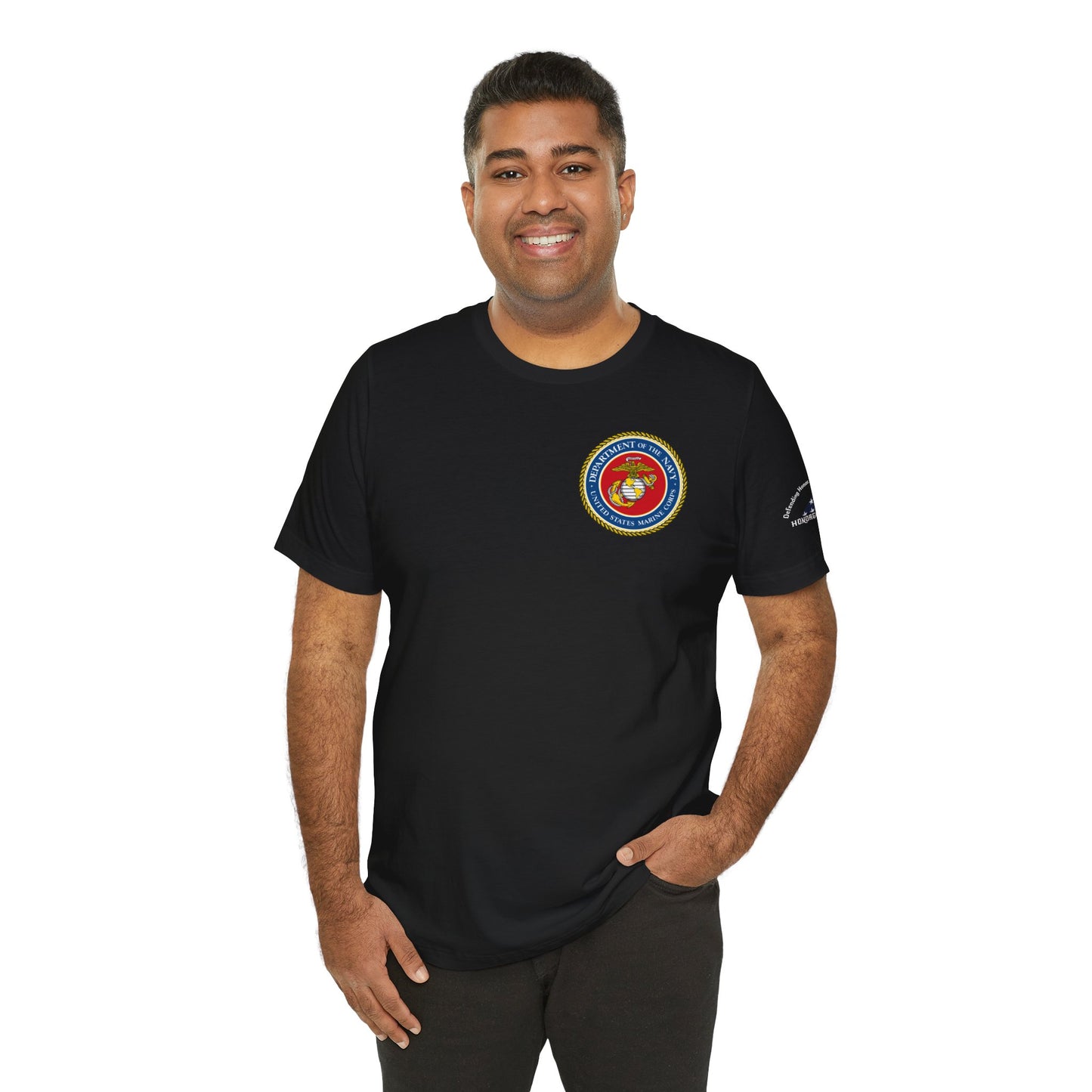 Honoring Heroes: Marine Corps T-Shirt Commemorating the Flag Raising on Iwo Jima