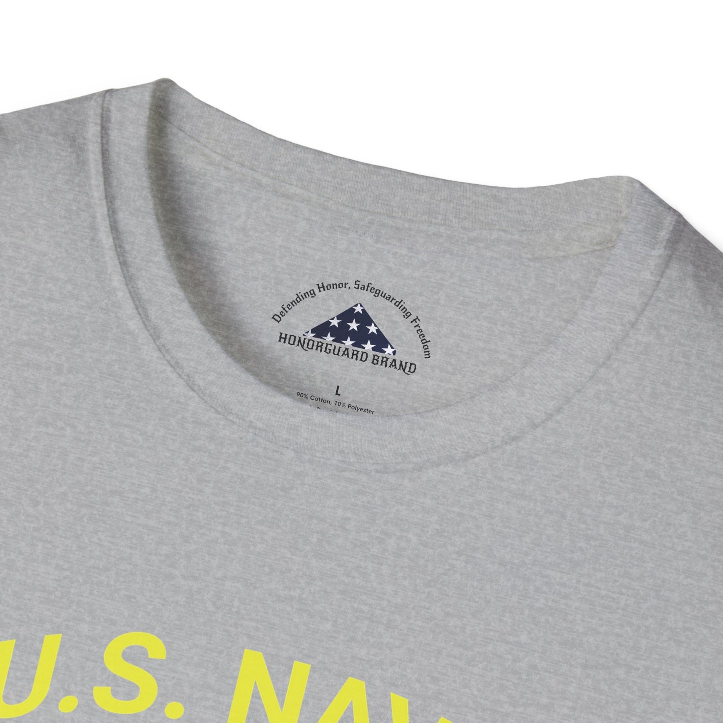 Classic Navy Tee - Yellow