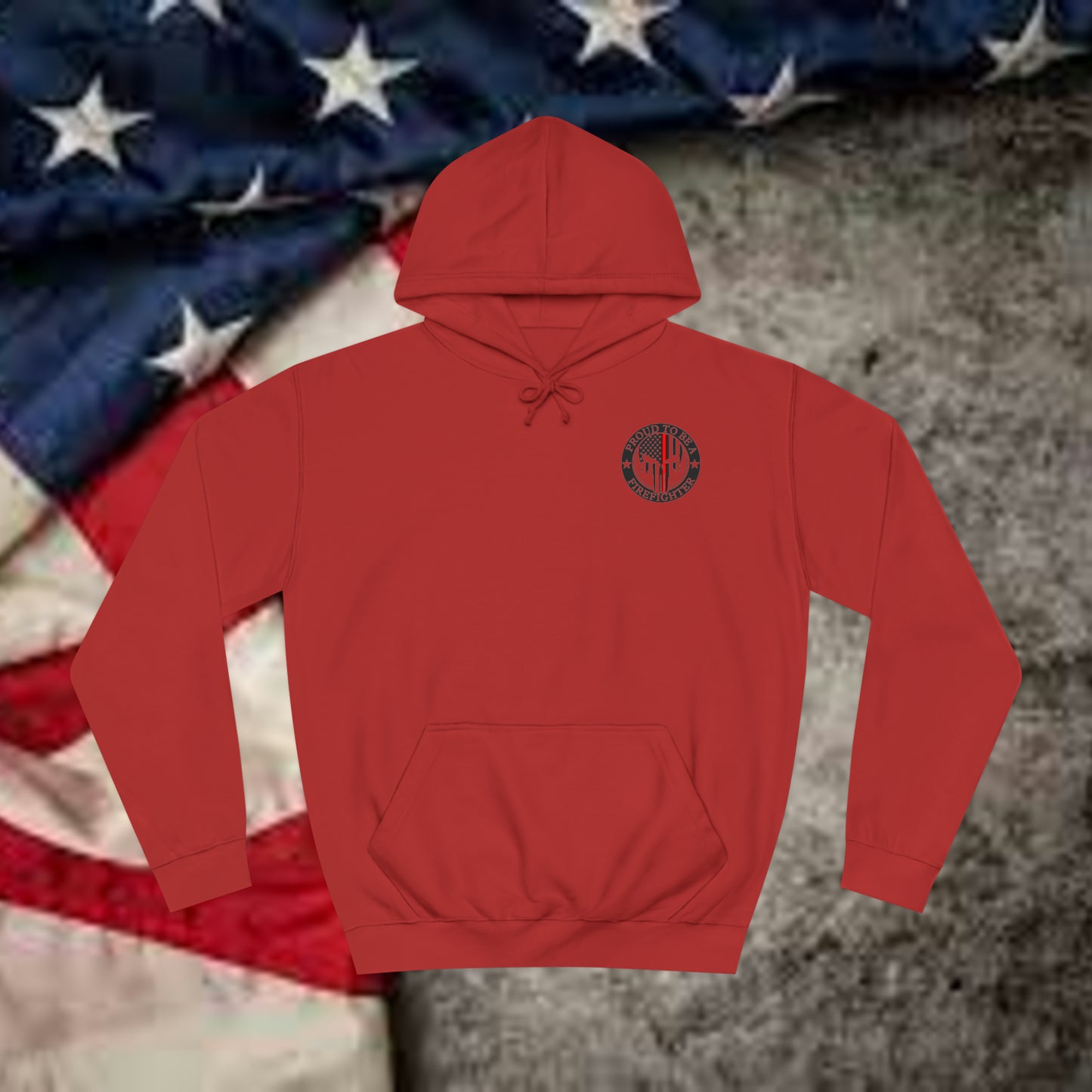 "Strength, Honor, Firefighter" Hoodie