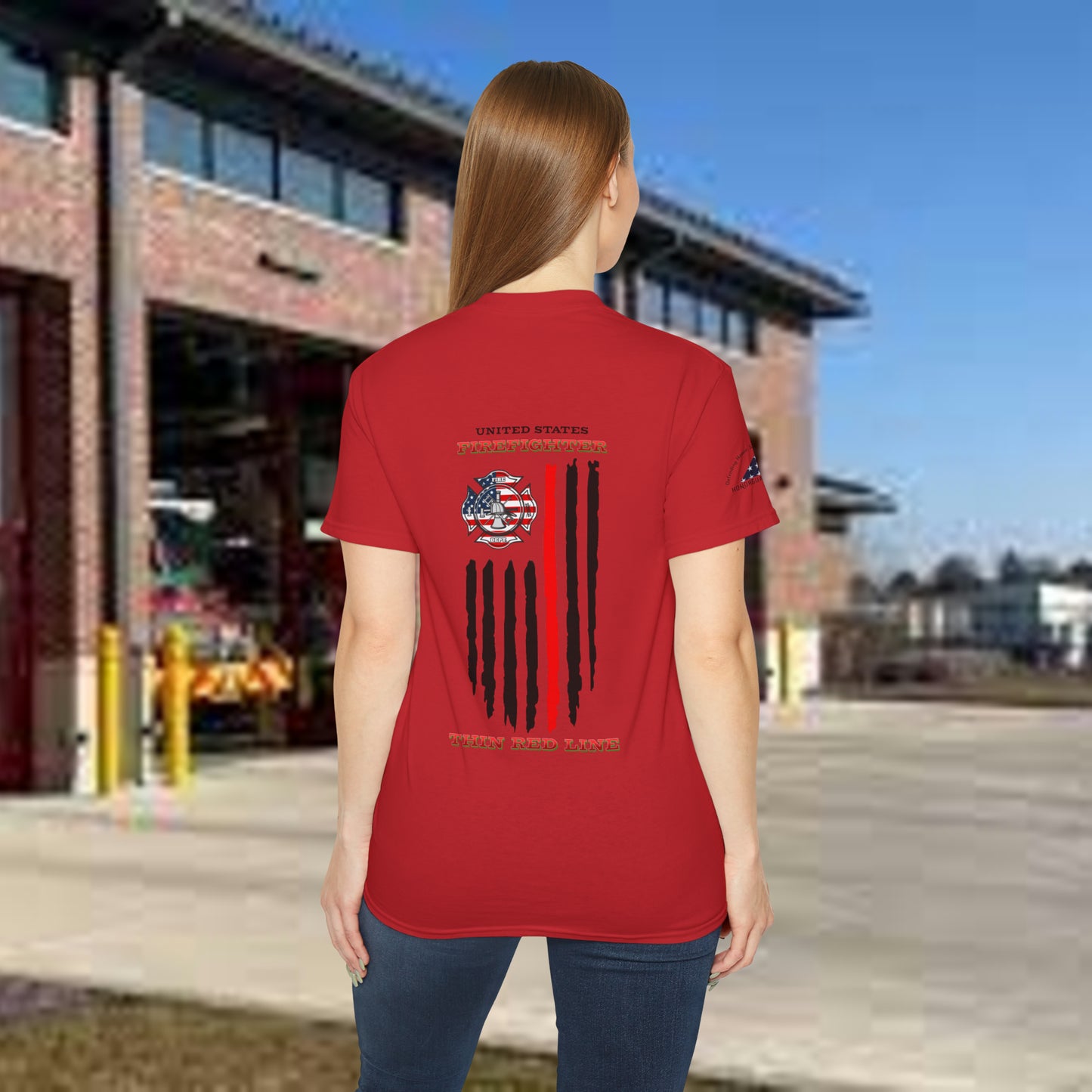 Thin Red Line Tee