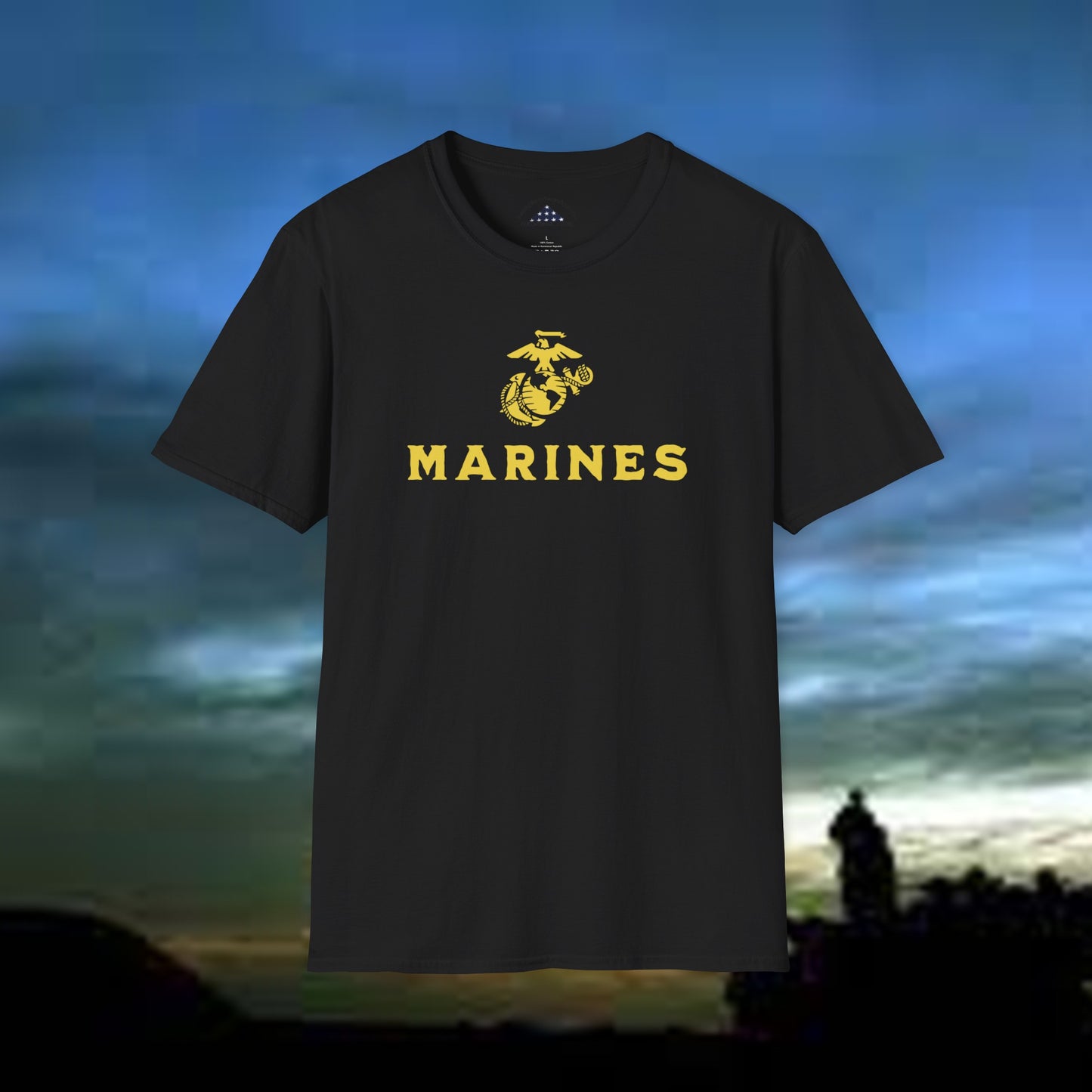 Classic Marines Tee Gold