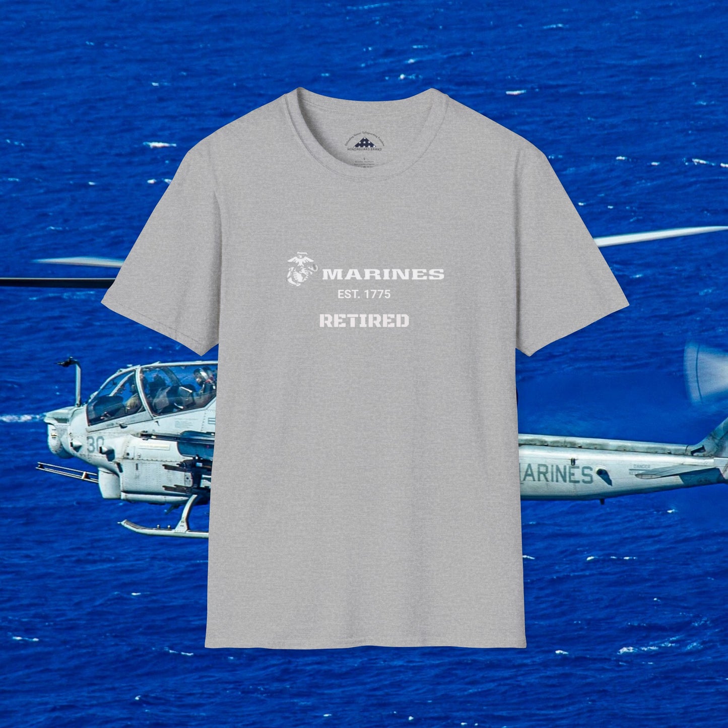 "Retired"  Marines Tee