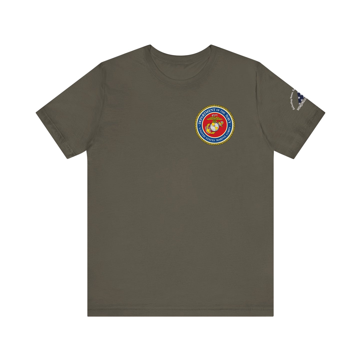 Honoring Heroes: Marine Corps T-Shirt Commemorating the Flag Raising on Iwo Jima