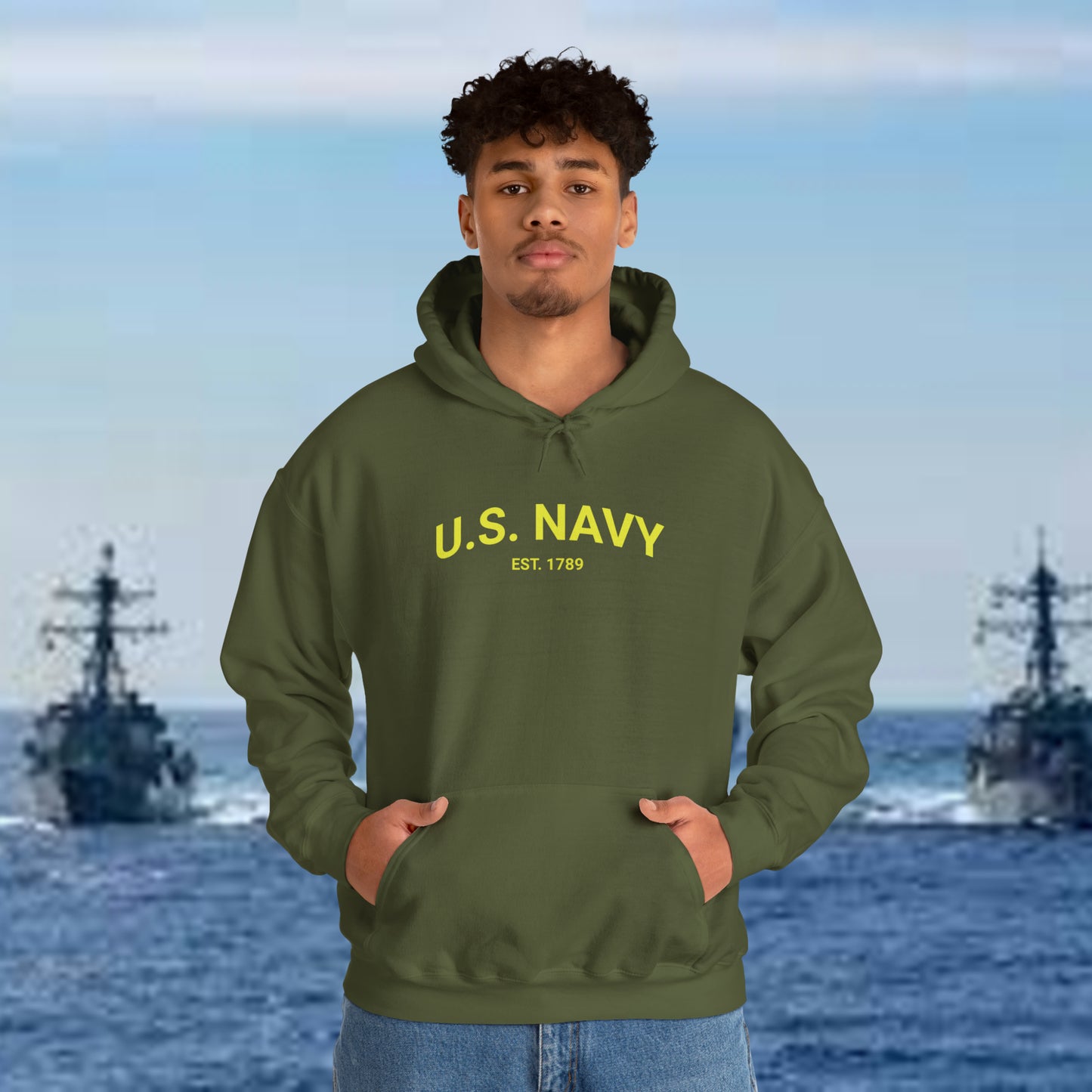 US Navy Hooded Sweatshirt