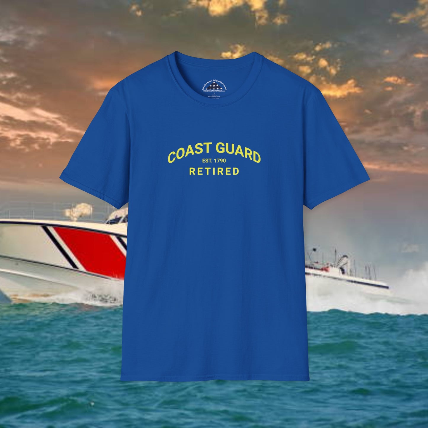 Classic Coast Guard Tee -Retired