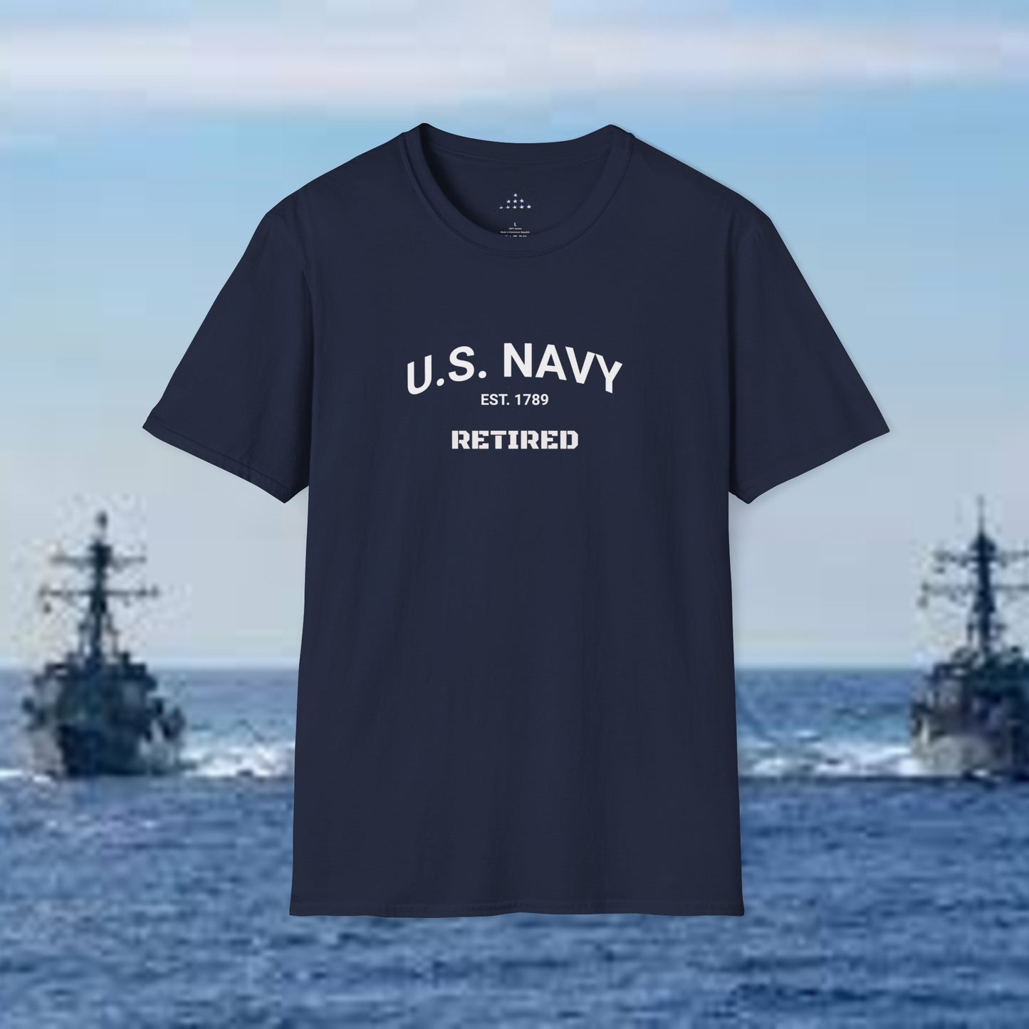 "Retired" U.S. Navy Tee