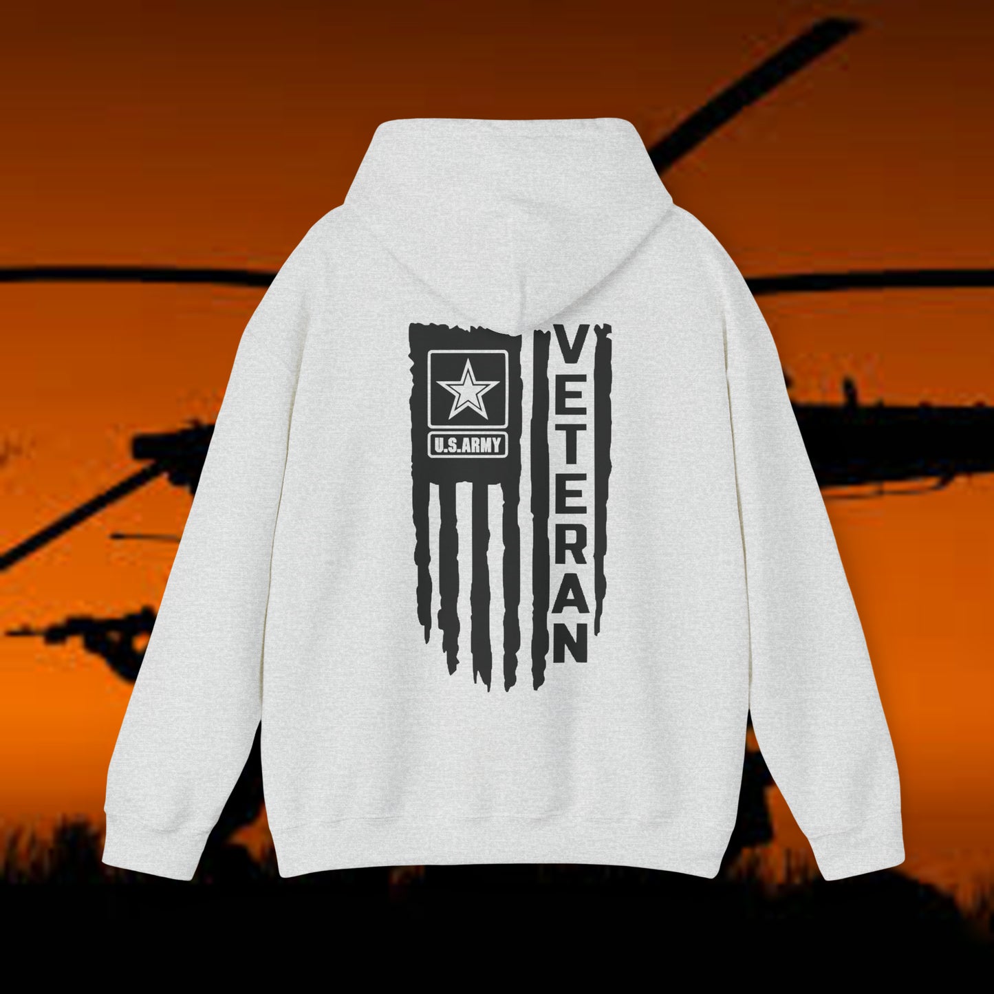 Army Veteran Hooded Sweatshirt