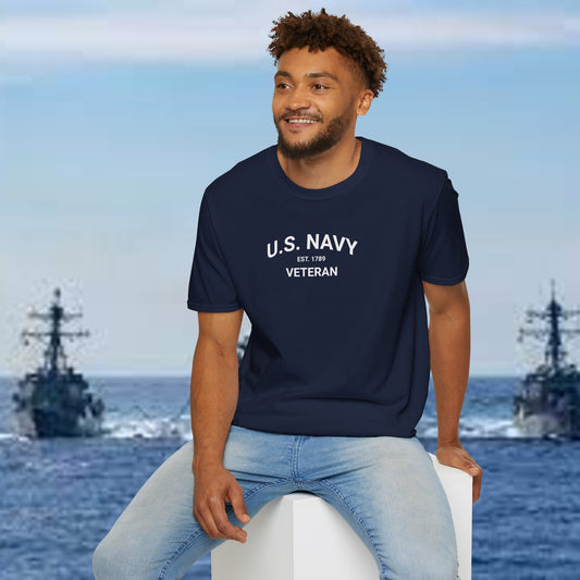 Classic Navy Tee - Veteran