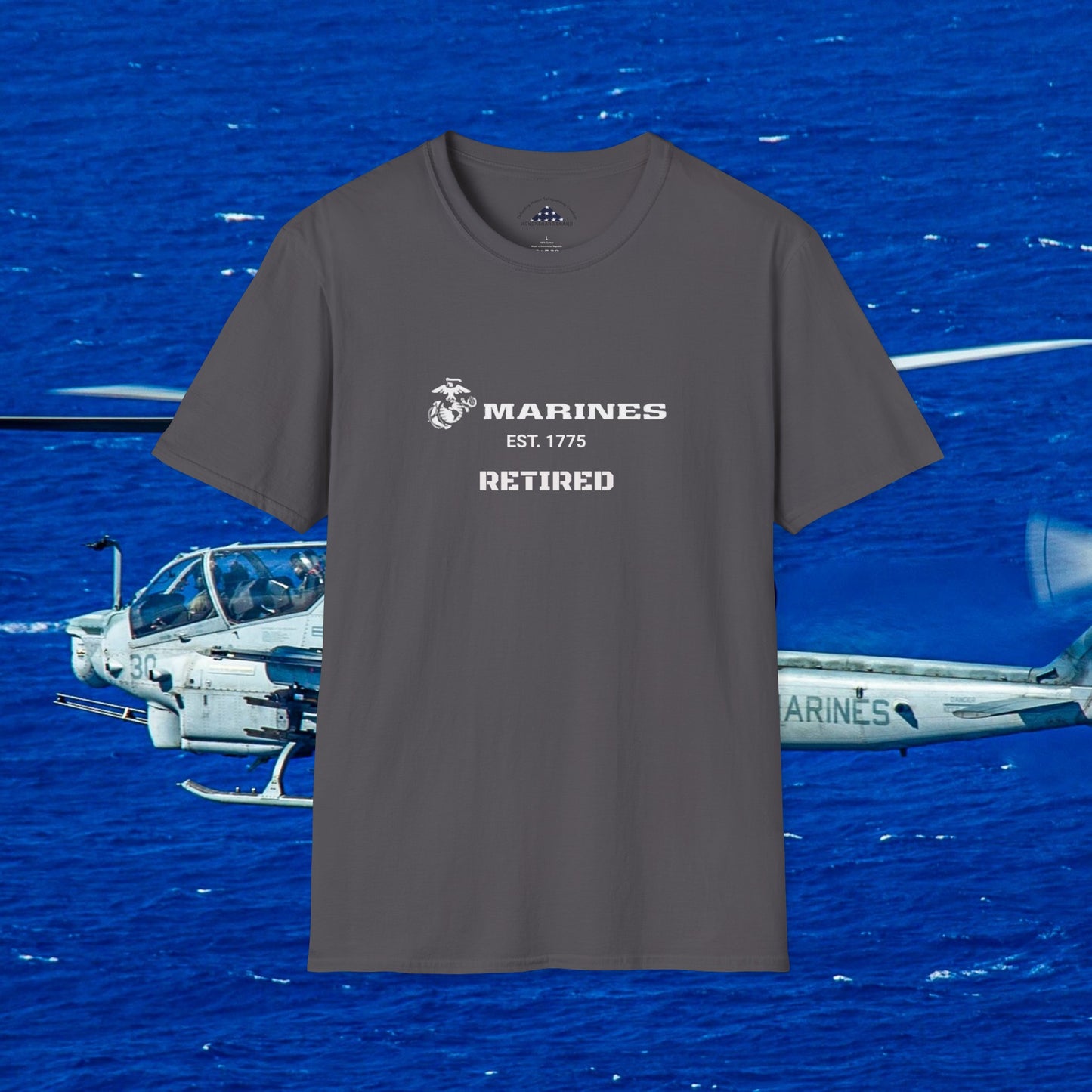 "Retired"  Marines Tee