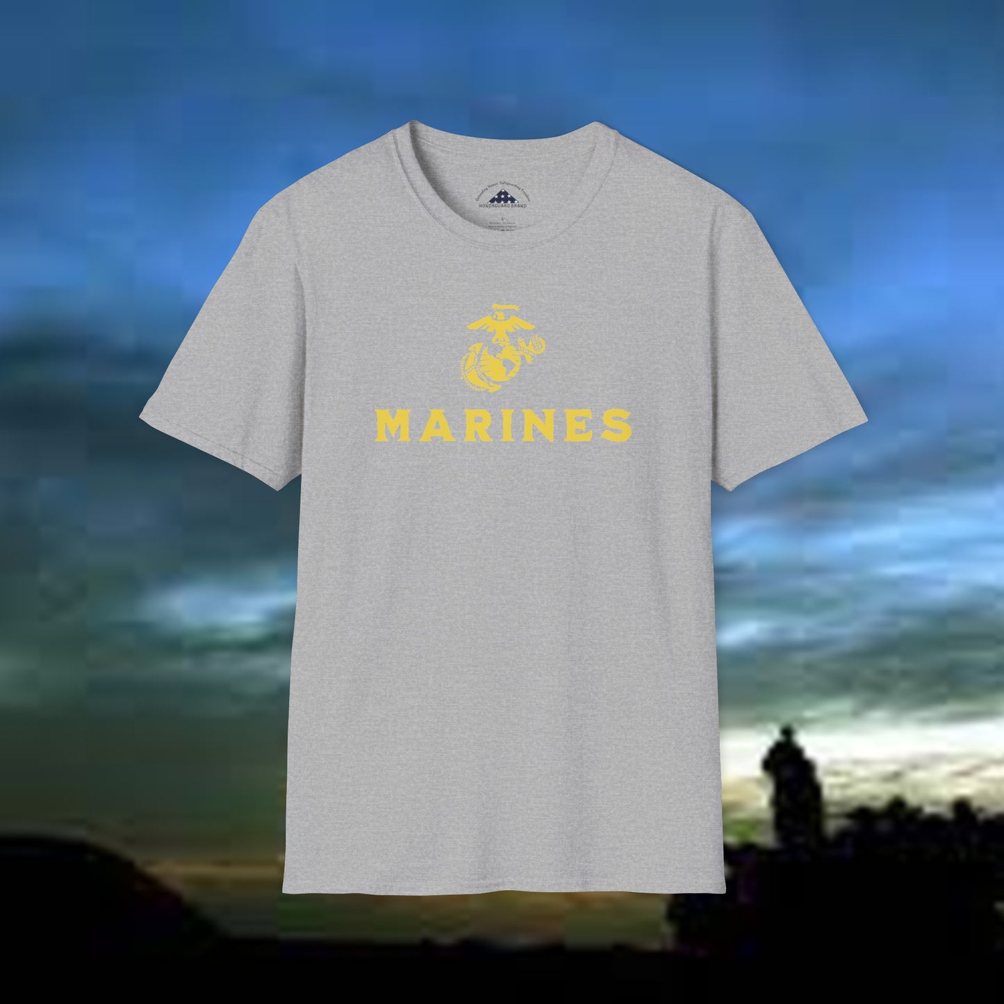 Classic Marines Tee Gold