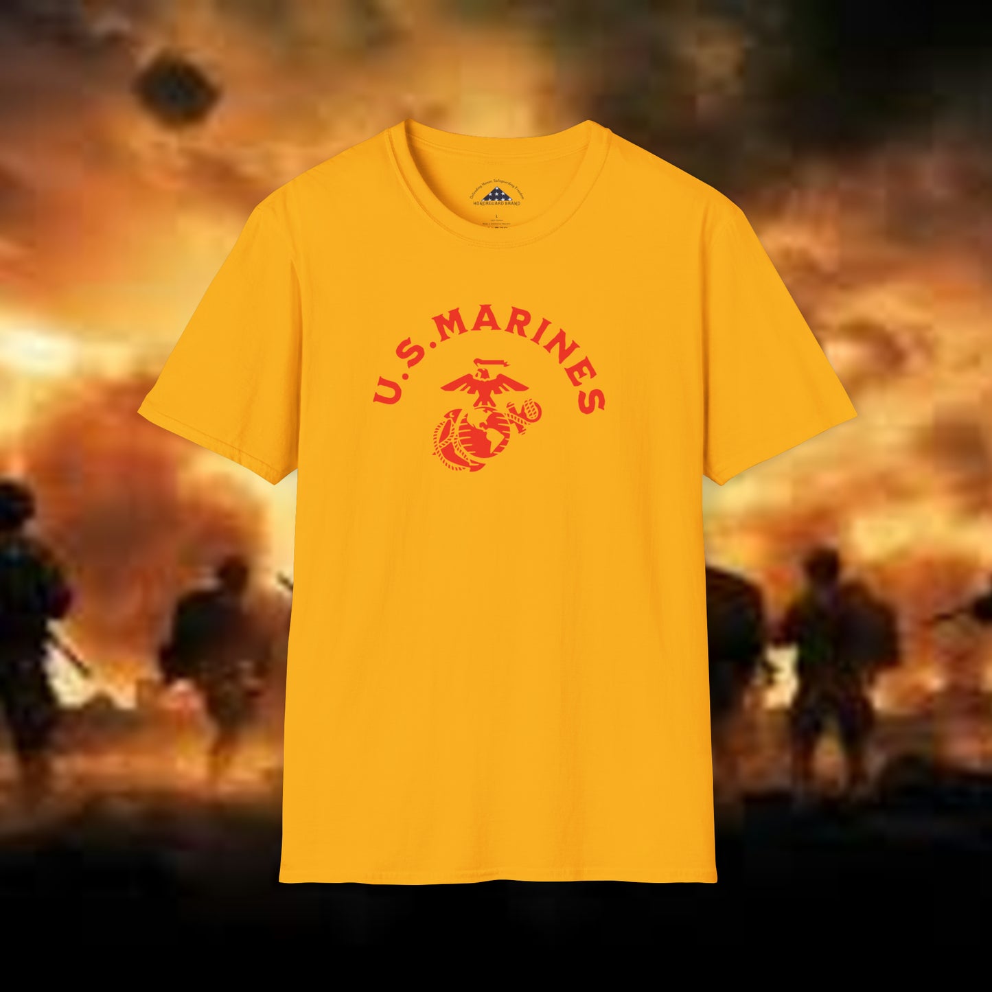 Leatherneck Old School Marines Tee