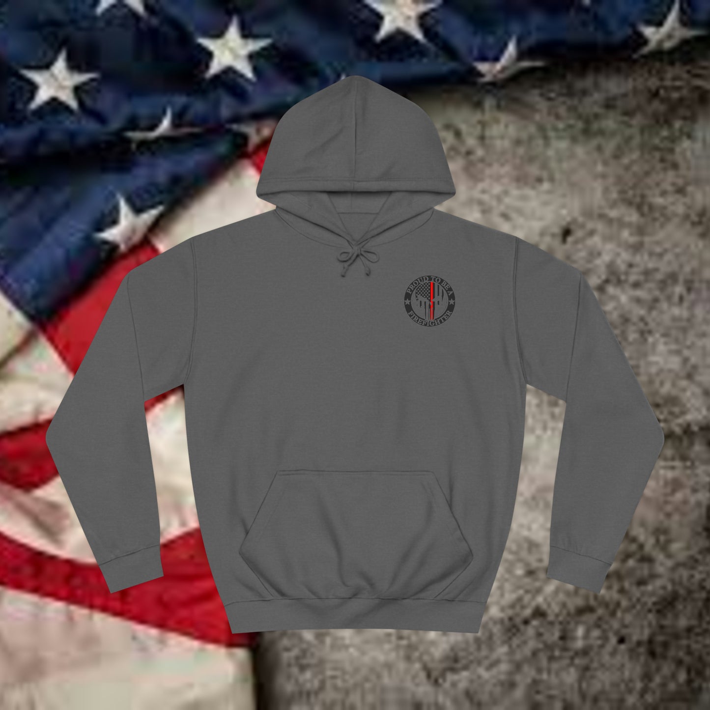 "Strength, Honor, Firefighter" Hoodie