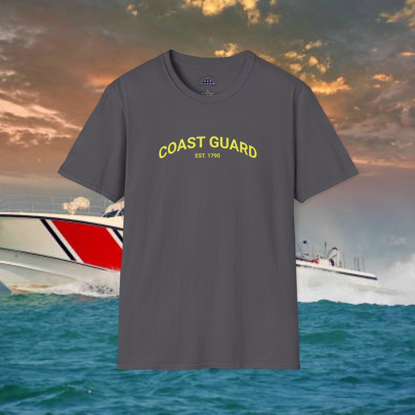 Classic Coast Guard Tee - Yellow