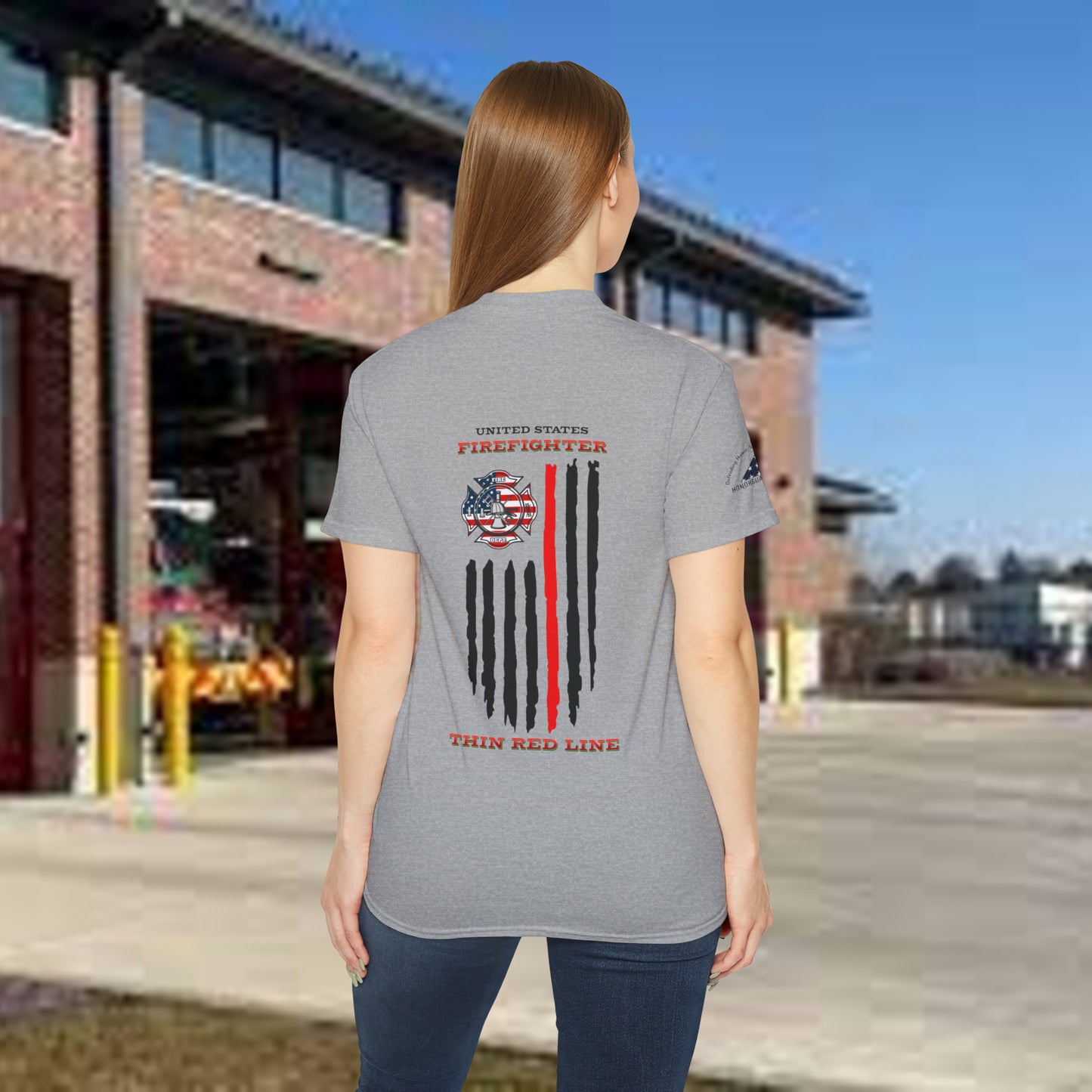 Thin Red Line Tee