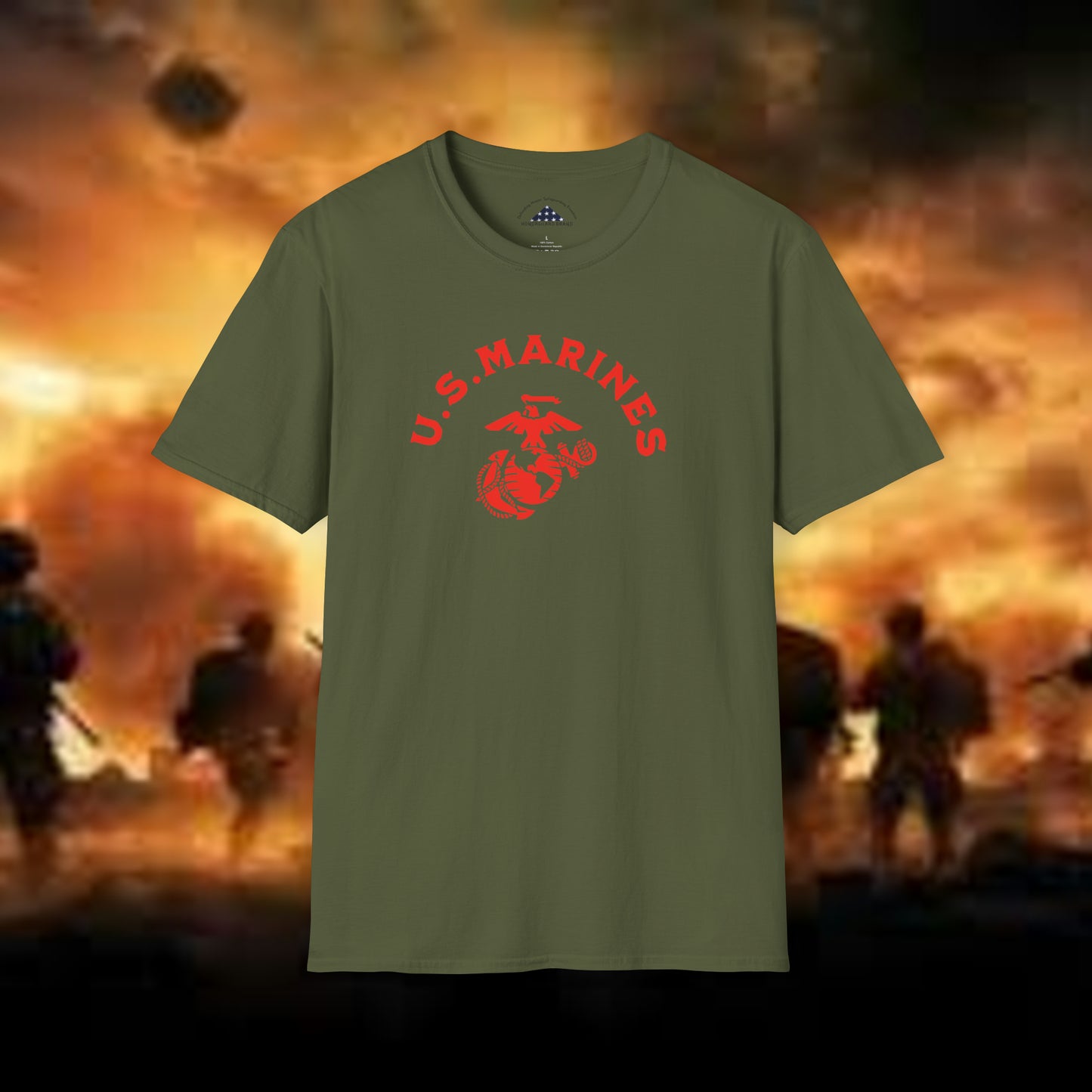 Leatherneck Old School Marines Tee