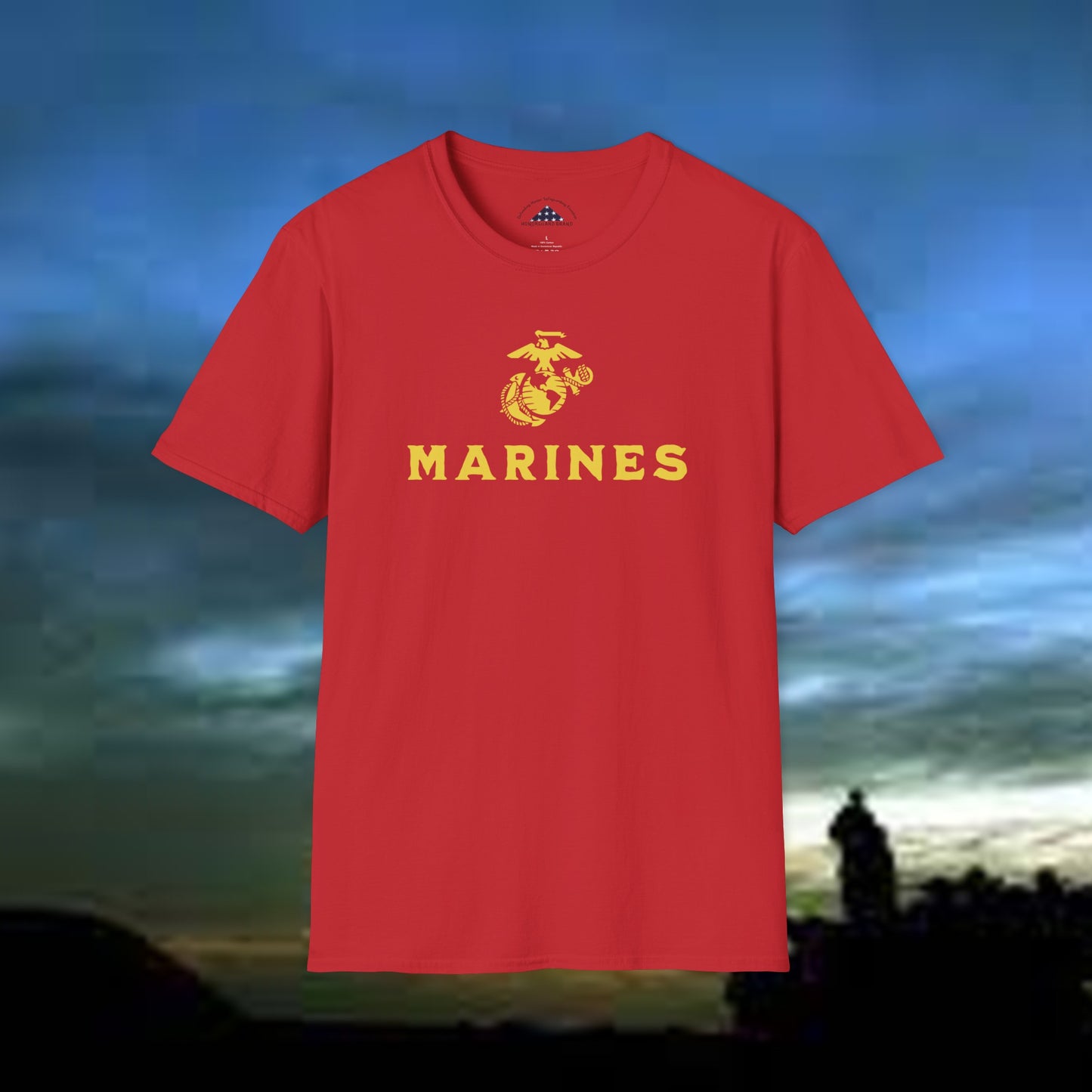 Classic Marines Tee Gold